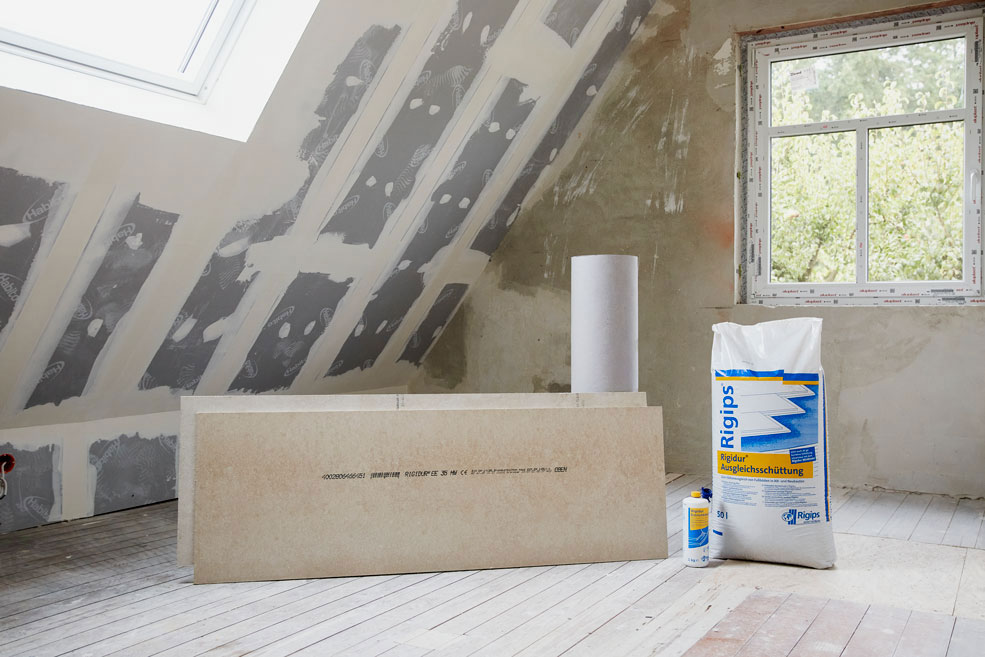 Droogbouwsysteem Ecotherm Vloerverwarming